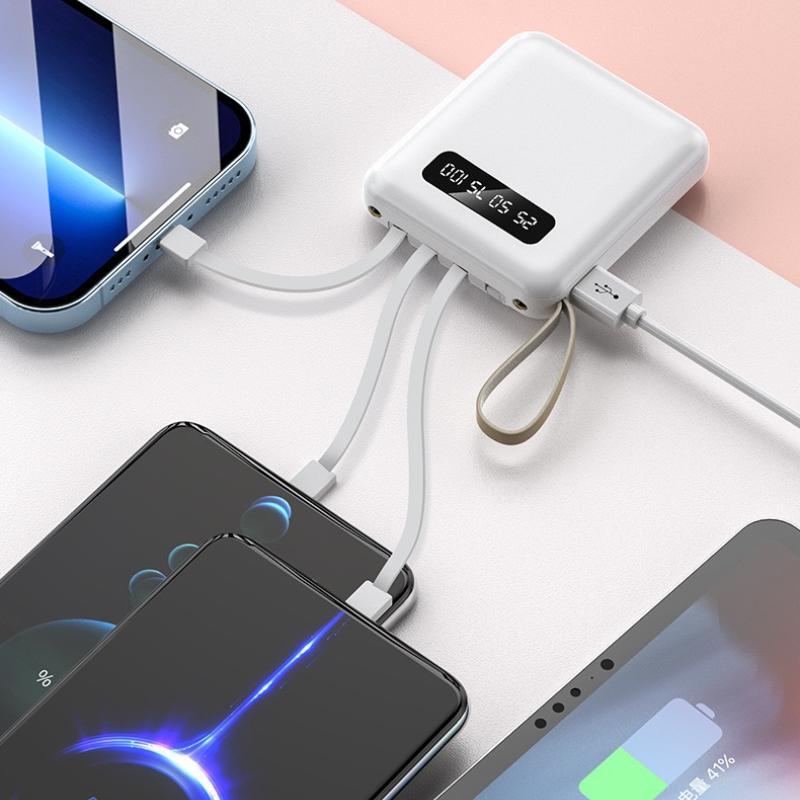 定制印刷帶線尿袋20000毫安培無線行動電源 PB-0003 