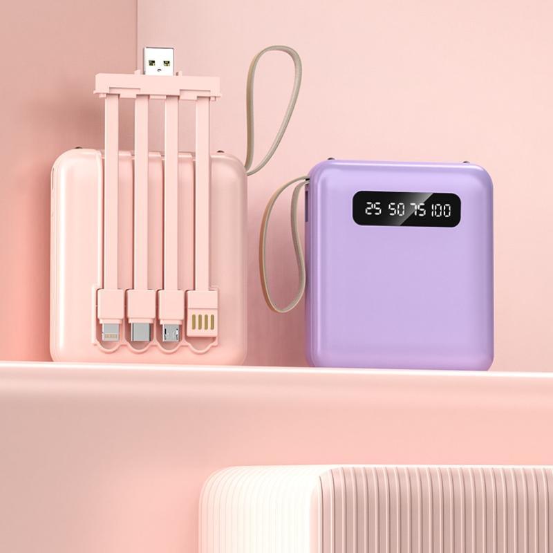 定制印刷帶線尿袋20000毫安培無線行動電源 PB-0003 