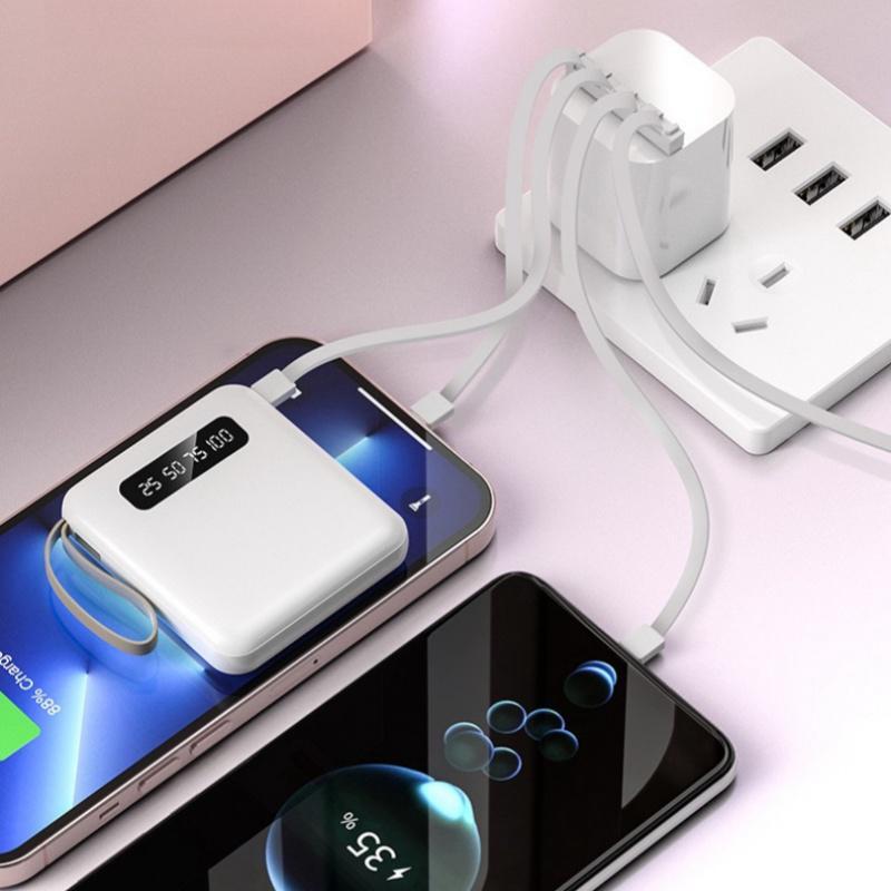 定制印刷帶線尿袋20000毫安培無線行動電源 PB-0003 