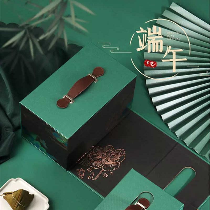 端午節粽子包裝盒禮品手提禮盒定制 ZH-0005 