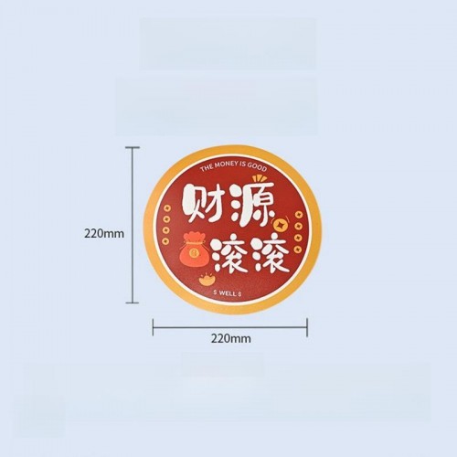 卡通可愛軟膠杯墊PVC杯墊定制 CJD-0001